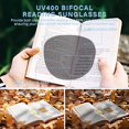 thumbnail image 3 of Gafas de Sol de Lectura ZESAKER Bifocales UV400 para Mujeres y Hombres, 3 of 7