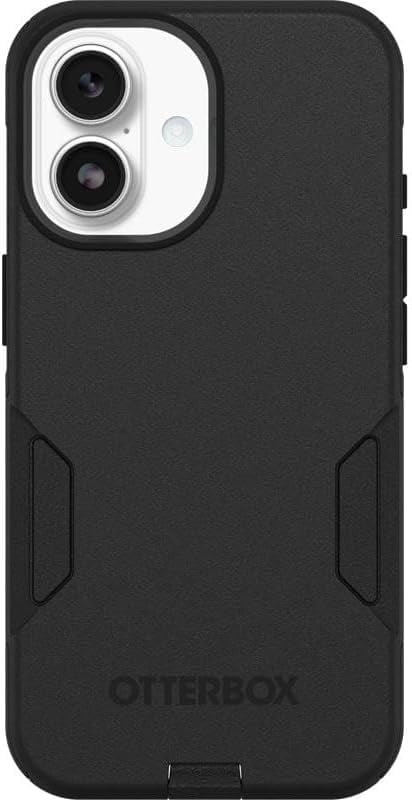 OtterBox iPhone 17 (Only) Bundle: Commuter Series MagSafe Case & Screen Protector - Black - Built-in magnets - Thin & Protective - with Port Protection - Non-Retail Packaging