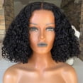 thumbnail image 2 of Waiimak Black Small Curly Short Girl Small Curly Curly Short Curly Hair With Hairnet, 2 of 5