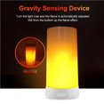 thumbnail image 4 of Matsuzay Luz LED con efecto de llama, lámpara de llama con recargable por USB, luz para chimenea con mando a distancia para decoración de Bar Iluminación navideña Matsuzay HA018919-00, 4 of 6