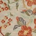 thumbnail image 5 of SAFAVIEH Blossom Caiden Floral Wool Area Rug, Grey/Red, 5' x 8', 5 of 6