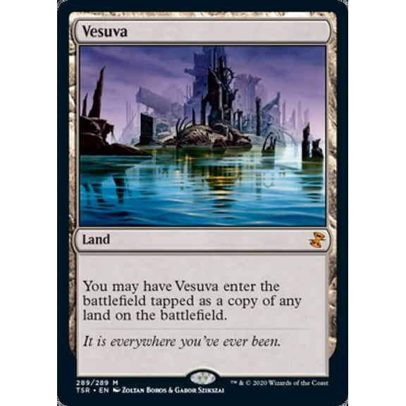 MtG Time Spiral Remastered Mythic Rare Vesuva #289