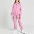 thumbnail image 5 of Vmvidoty Half Zip Drop Shoulder Long Sleeve Tracksuit 2 Piece Activewear Set Sweatsuits Toddler 3-4 Years, 5 of 8