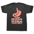 thumbnail image 1 of Camiseta de cirugía bariátrica gástrica "Nunca nos volvemos a reunir". Camisetas de algodón cómodas que prevalecen para hombres., 1 of 7