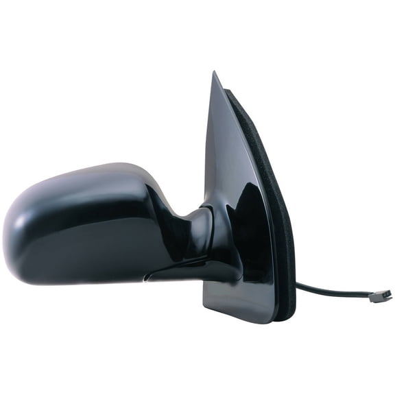 61059F - Fit System Passenger Side Mirror for 99-02 Ford Windstar, black, foldaway, Power