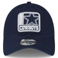 thumbnail image 2 of Men's New Era Navy Dallas Cowboys Logo Mix 9TWENTY Adjustable Hat, 2 of 5
