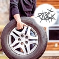 thumbnail image 6 of Tire Puncture Spikes, Studs and Spikes, Heavy Raw Iron, 1.2 in Dimension, Four-Point Placement, Perimeter Access Blocking, Metallic Gray, 30 Pack, 6 of 7