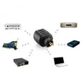 thumbnail image 2 of Optical Audio Adapter 3.5mm Female Jack Plug to Digital Toslink, 2 of 8