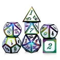 thumbnail image 1 of 7pcs Various Shape Metal Dices Board Game Props Club Party Puzzle Game Dices, 1 of 5