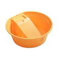 thumbnail image 3 of Lavabo de tabla de lavar, lavabo de limpieza con tabla de lavandería, de lavado portátil para camisetas, ropa interior, calcetines, lavado a mano Amarillo, 3 of 8