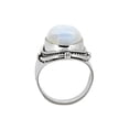 thumbnail image 4 of YoTreasure 12x16 MM Moonstone Ring Solid 925 Sterling Silver Solitaire Ring, 4 of 8