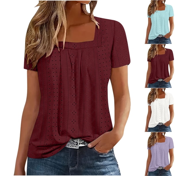 Blusas,Camisa informal holgada de manga larga con cuello en V para mujer, mezcla de poliéster y elastano, cómoda para usar en casa, sopatenor