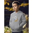 thumbnail image 2 of Astronaut Baby Bunny Hoodie Juniors -Image by Shutterstock,  Small, 2 of 4