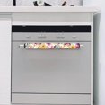 thumbnail image 4 of NETILGEN Refrigerator Door Handle Covers 2 Pcs Set, Kitchen Appliance Decorative Mat for Fridge Dishwashers Microwave Watercolor Flower Butterfly Print, 4 of 6