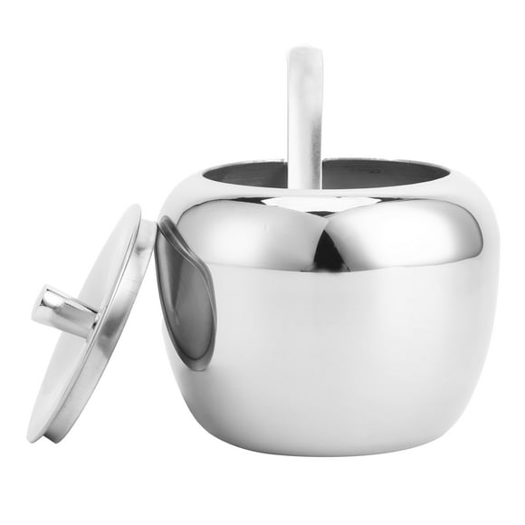 Sugar Bowl, Sugar Pot, Kitchen Sugar Bowl Salt Pepper Spices Bowl With Lid And Spoon For Sugar,Salt,Pepper,Spice Home,Bar,Cafe,Hotel Salt Jar Sugar Bowl