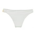 thumbnail image 2 of Tavik Womens Jaclyn Moderate Coverage Bikini Swim Bottom, White, Large, 2 of 2