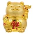 thumbnail image 1 of Alcancía de gato de la suerte, hucha de gato de la suerte, maceta japonesa para ahorrar dinero, figura de gato Feng Shui, adorno de escritorio para fiestas de cumpleaños infantiles, 1 of 8