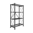 thumbnail image 1 of TygerClaw 3-Layer Folding Mobile Steel Shelving Unit, 1 of 4