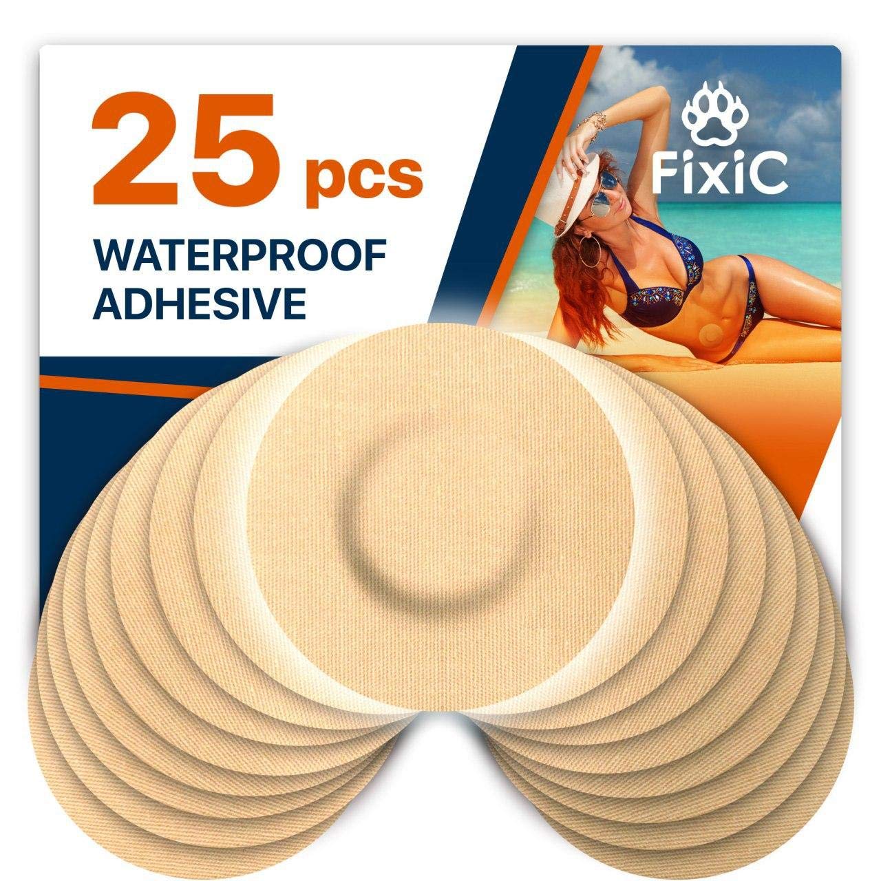 Fixic Adhesive Patches 25 Pack ENLITE Guardian Best Adhesive