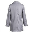 thumbnail image 5 of Women's Solid Long Sleeve Slim Suit Jacket Office Work Business Party Casual Blazer Coat Outwear, 5 of 6