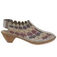 thumbnail image 2 of Rieker Sina Leather Woven Heeled Shoes, 2 of 5