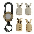 thumbnail image 2 of Fishing Fishing Lure Protective  Plastic Jig Hook Protector Portable Fishing Jigs Lure Covers with Retractable Buckle, 2 of 7