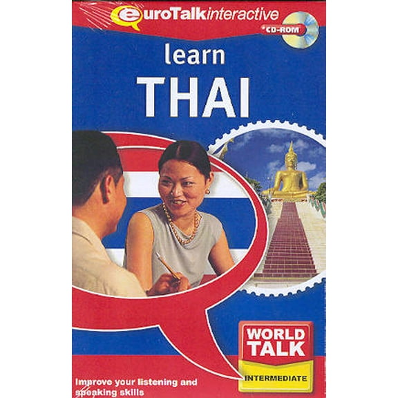 Learn to Speak & Talk Thai - Intermediate Language Learning CDRom Software
