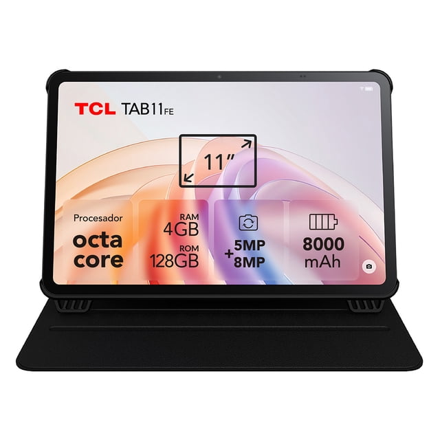 Tablet TCL 11 FE 4GB RAM 128GB ROM Negro