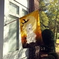 thumbnail image 2 of Halloween Great Pyrenese Flag Canvas House Size, 2 of 4