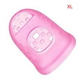 thumbnail image 3 of fastboy Silicone Guitare Doigts Protecteurs Antidérapants Ukulélé Fingerstall Creux Transparent Non Allergène Réutilisable Rose XL, 3 of 7