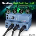 thumbnail image 3 of Cable Ethernet GearIt blindado CAT6 Ethercon de 25 pies, negro, 3 of 7