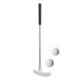 thumbnail image 5 of Xeyise 1 Set Mini Golf Putter Club with 2 Golf Balls TPR Grip Right Left Handed Stainless Steel Golf Club Kids Adults Table Game Golf Putter Training, 5 of 8