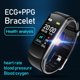 thumbnail image 3 of Gwong Electrónica C16 ECG a prueba de agua ECG Monitoreo de presión arterial Pedómetro Pulsera inteligente, 3 of 7