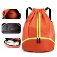 thumbnail image 2 of IFNWSV Sports Drawstring Backpack - Water Resistants String Bag with Side Mesh Pockets Shoe Compartment Gym Backpack for Women Men, 2 of 6