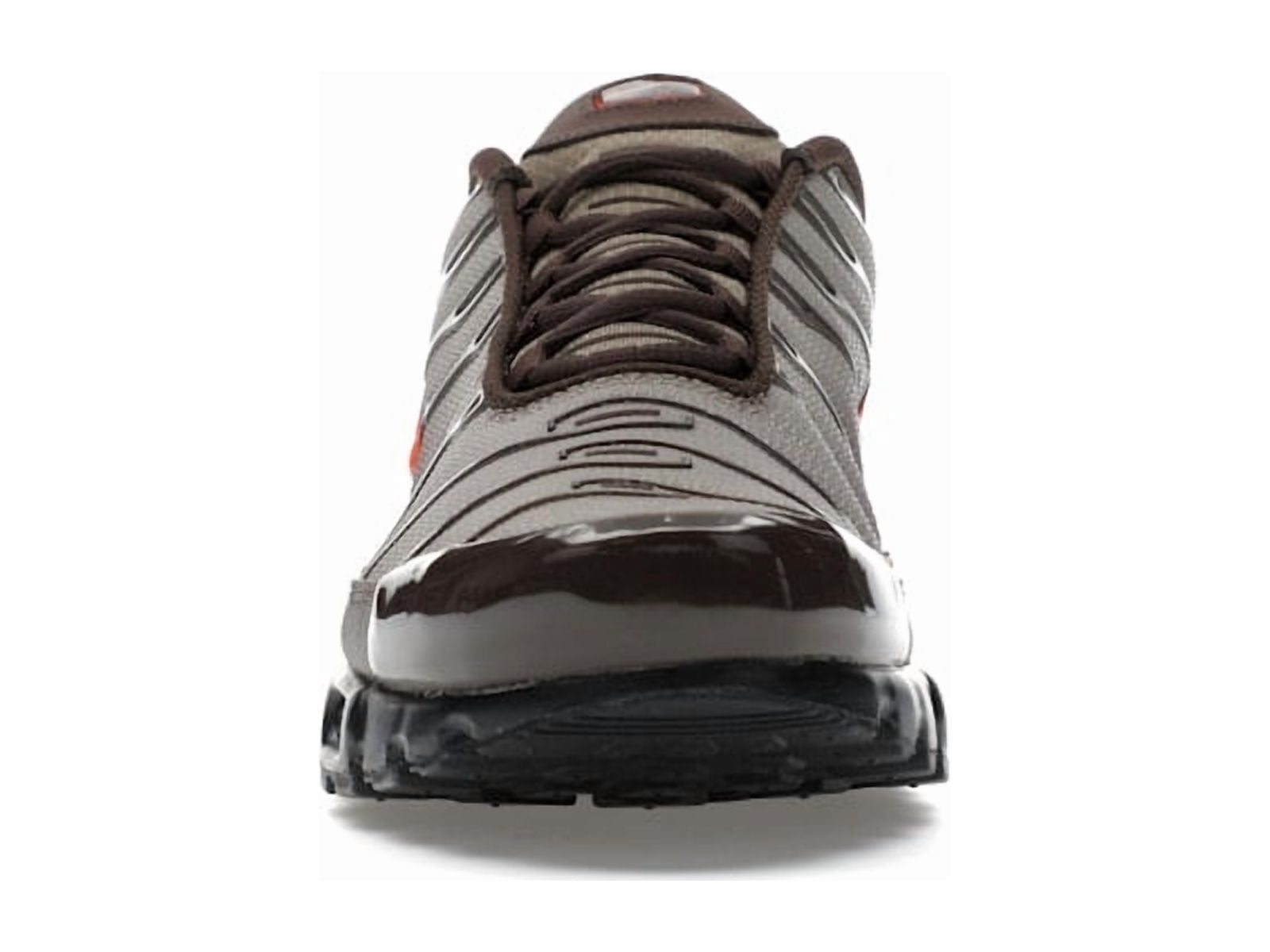 Nike Men's Air Max Plus Baroque Brown Safety Orange Running Shoes, from StockX