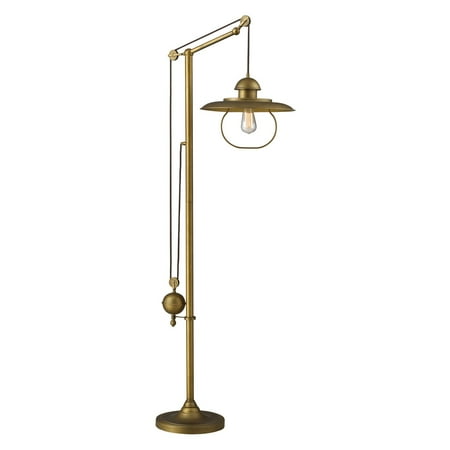 Elk Lighting Floor Lamp - ELK Lighting Farmhouse 65101-1 Floor Lamp - 15W in. - Antique Brass