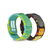 PARA'KITO Mosquito Repellent Kids Bracelets Bonus Pack (Green Dinosaur & Monster)