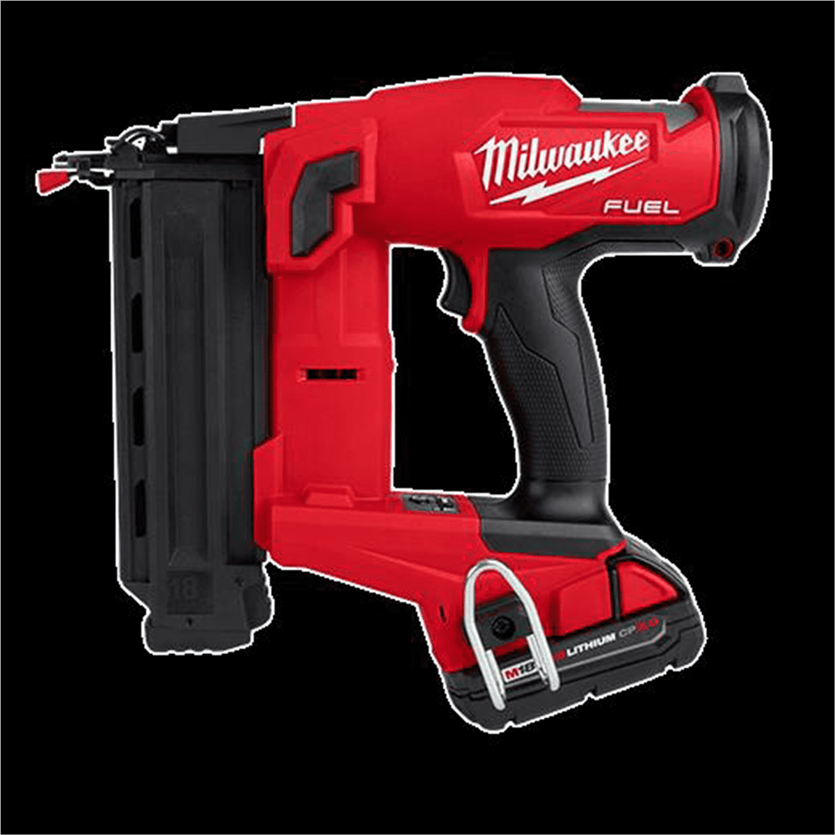 Milwaukee Tool M18 FUEL 18 Gauge Brad Nailer Kit