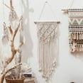 thumbnail image 3 of Suspension Murale Tissée à la Main Macramé Style Bohème Décoration Murale Maison, 3 of 7