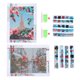 thumbnail image 2 of Kit de artesanía de bordado de patrón de torre de pintura de diamante DIY, 2 of 10