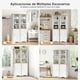 thumbnail image 4 of Gabinete de Almacenamiento de Tela con 4 Cajones FurnitureR Gris Moderno, 4 of 8
