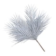 thumbnail image 2 of Hojas de palma verdes artificiales, plantas de simulación para decoración del hogar Azul, 2 of 7