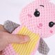thumbnail image 4 of Juguete Para Perros Conejo De Juguete Juguete Chirriante Para Perros Con Papel Que Suena Peluche Para Perros Juguete Masticable Para Mascotas Juguete Interactivo Adecuado Para Cachorros Perros Peque, 4 of 7