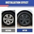 thumbnail image 7 of 4PCS/Set 15 inch Hubcaps Compatible with 2011-2016 Hyundai Elantra Sedan,Compatible with Steel Wheel,Bolt-on Car Truck SUV Hub Cap,Black Matte, 7 of 7