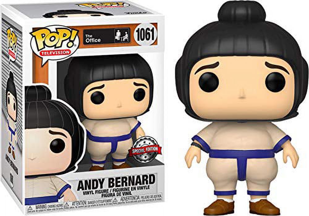 Funko Pop! The Office Andy Bernard in Sumo Suit (Special Edition Sticker) Exclusive #1061 - image 2 of 2
