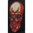 thumbnail image 5 of HEADS OR TAILS Men's Pullover Red Skull Hoodie, Black, L, 5 of 6