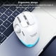 thumbnail image 3 of Ratones computadora Rollerball ergonómico Ratón inalámbrico RGB Trackball mouse-Diente compatible y 2.4g modos duales 8 botones 4800 dpi para /windows azul, 3 of 9