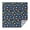 Dinosaur and Trees, variant on Dinosaur and Trees Dark Blue Pattern Square Tablecloth, Waterproof Wipeable Spillproof Washable Table Cover for Home Kitchen Party and Daily Decor 52"x52"