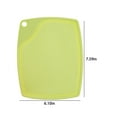 thumbnail image 4 of LACKUST Extra Large Plastic Cutting Board,Cutting Boards for Kitchen Clearance,Dishwasher Safe,Meat with Juice Grooves,Easy Grip Handle,Green, 4 of 6