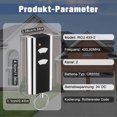 thumbnail image 5 of Set of 2 garage door replacement remote controls, compatible with Normstahl RCU 433-2K, 433.92 MHz garage door opener H, 5 of 5